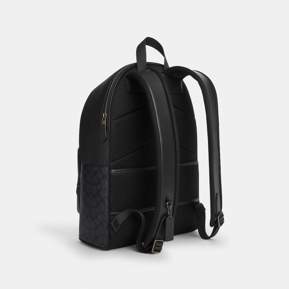 West Backpack In Signature Canvas - Picture 3 of 3